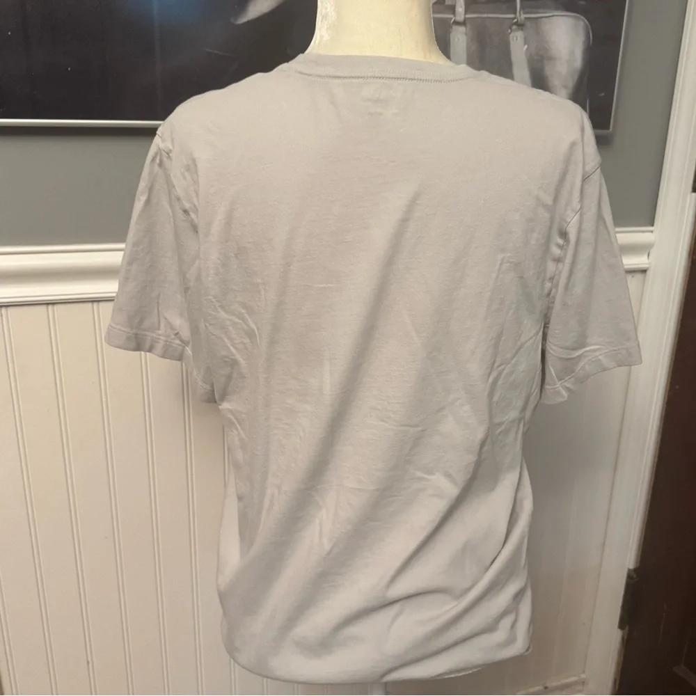 JCrew Men’s Gray Ski Truck Jeep Graphic Tshirt Size Large